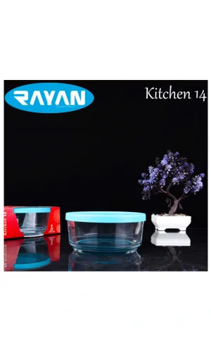 Rayan Kitchen Plastik Kapaklı 14 Cm Saklama Kabı Cam