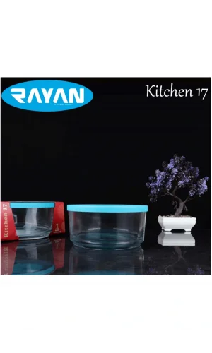 Rayan Kitchen Plastik Kapaklı 17 Cm Saklama Kabı Cam