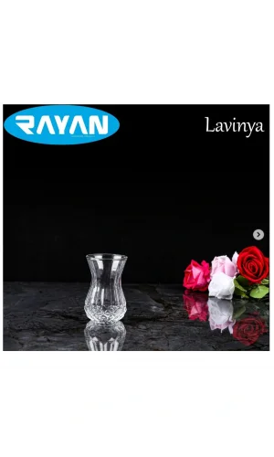 Rayan Lavinya Star 6lı Çay Bardağı