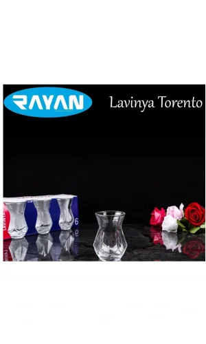 Rayan Lavinya Torento 6lı Çay Bardağı