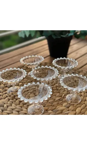 Rayan Petra 6lı Boncuklu Ayaklı Sunumluk