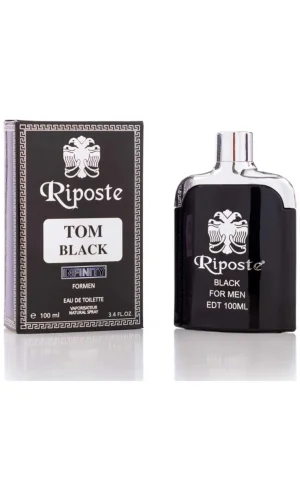 Riposte 24 Saat Etkili Erkek Parfüm - Tom Black - For Men 100 Ml