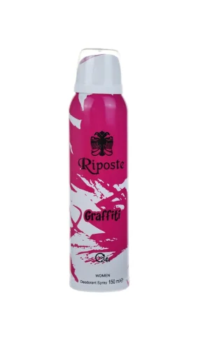 Riposte 24 Saat Etkili Kadın Deodorant -  Graffiti - 150 Ml