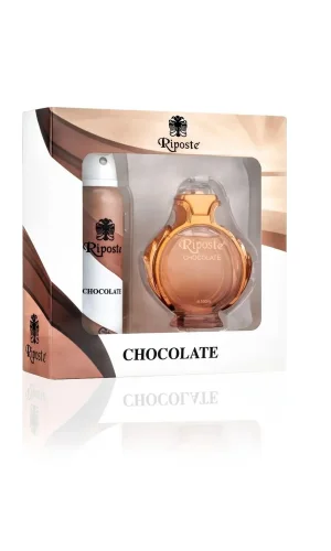 Riposte Kadın Parfüm & Deodorant Seti Chocolate For Women 100 Ml