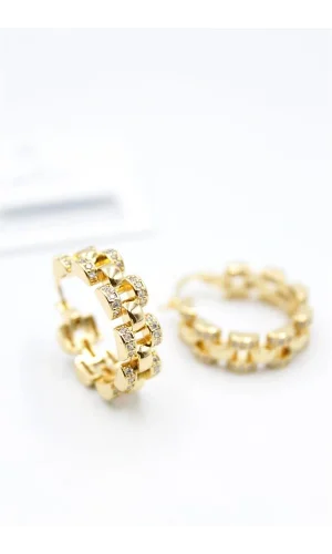 RL Halka Küpe - Altın