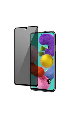 Samsung A51 Uyumlu Hayalet Ekran Gizli Tam Kaplayan Kırılmaz Cam Seramik Ekran Koruyucu Film