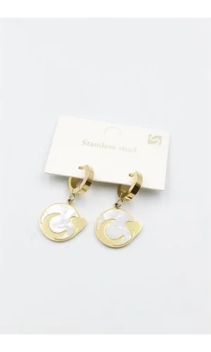 Sedef Hilal Küpe - Altın