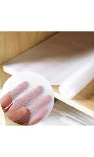 Sermat Sılver Eva Shelf Liner Şeffaf Kaydırmaz Raf Dolap Ve Çekmece Örtüsü 45 Cm X 10 Metre Royaleks-RF50