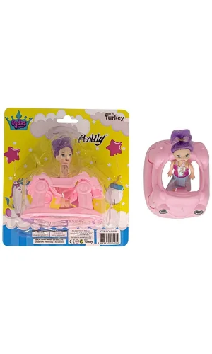 Sevimli Yürüteçli Parmak Bebek 12x10x10 cm