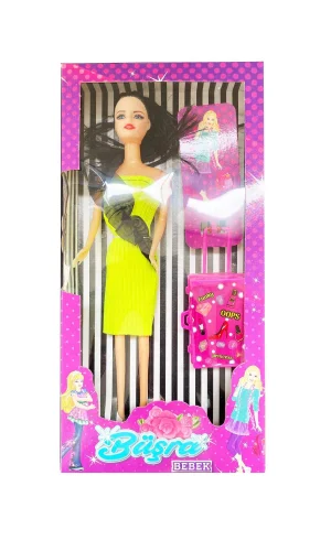 Seyahat Çantalı Büşra Bebek 30cm