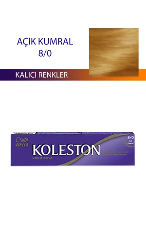 Single Tüp Boya Saç Boyası Açık Kumral 8/0