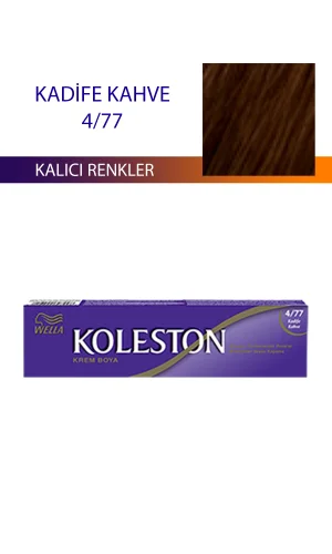 Single Tüp Boya Saç Boyası Kadife Kahve 4/77