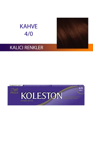 Single Tüp Boya Saç Boyası Kahve 4/0