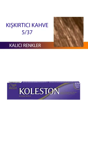 Single Tüp Boya Saç Boyası Kışkırtıcı Kahve 5/37