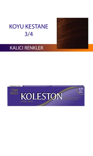 Single Tüp Boya Saç Boyası Koyu Kestane 3/4