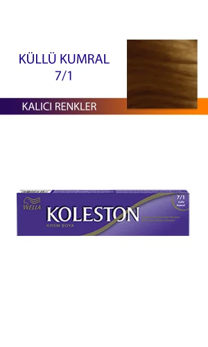 Single Tüp Boya Saç Boyası Küllü Kumral 7/1