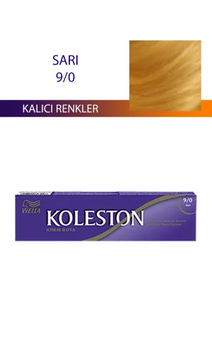 Single Tüp Boya Saç Boyası Sarı 9/0