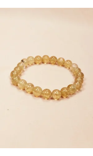 Sitrin Doğal Taş Bileklik Kutulu