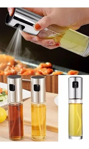Sprey Cam Şişe Zeytinyağı Sirke Yağ Püskürtücü Yağdanlık 100 ml