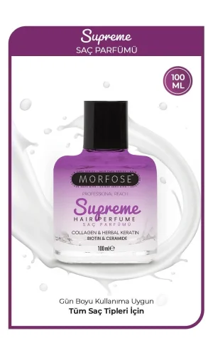 Supreme Saç Parfümü 100 ML - Mat ve Kuru Saçlar İçin - mrfs