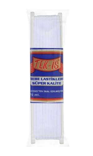 Tekis Lastik Bebe Lastiği 10 Metre