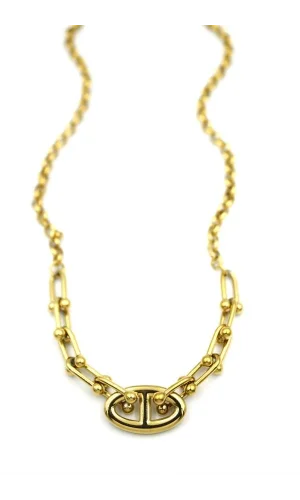 Tf Zincir Kolye - Altın