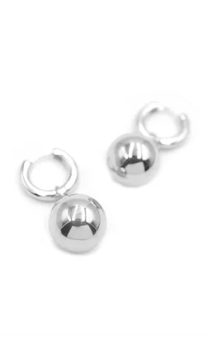 Top Küpe - Gümüş