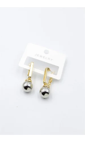 Top Küpe - Gümüş