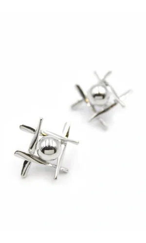 Top Küpe - Gümüş