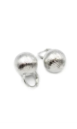 Top Küpe - Gümüş