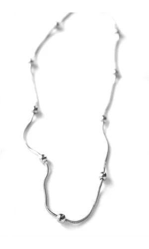 Top Zincir Kolye - Gümüş