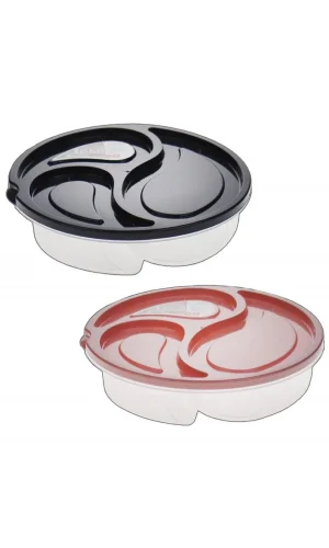 Üç Bölmeli Büyük Saklama Kabı Royaleks-MP-7050