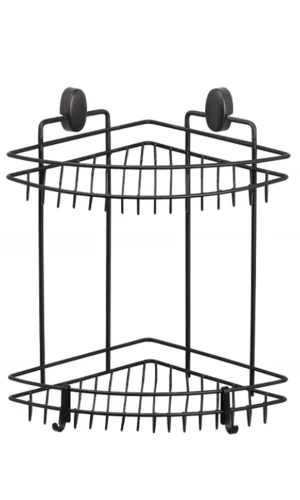 Üçgen Köşelik Pasifik İki Katlı 22 Cm Dübelli Siyah Royaleks-DS-734