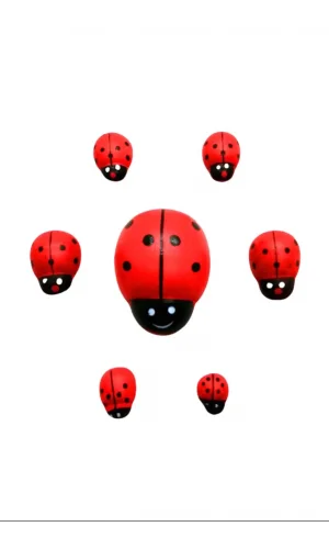 Uğur Böceği Dolap Süsü 7li Royaleks-ALK-130