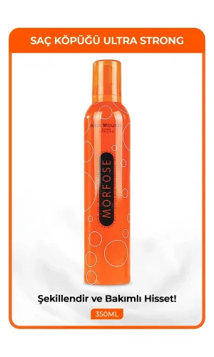 Ultra Strong Saç Köpük 350 ML - Ultra Güçlü Tutuş - mrfs