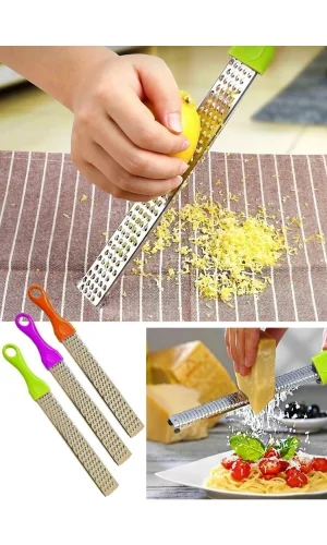 Uzun Saplı Rende Peynir Sarımsak Patates Rendesi 0589-1027