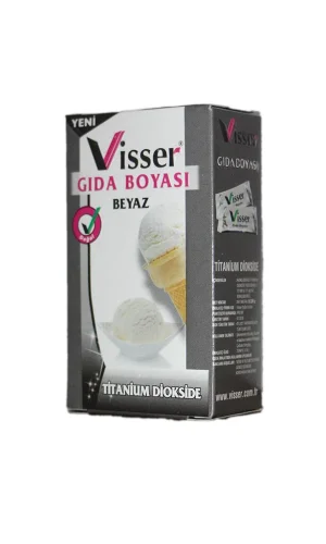 Visser Toz Gıda Boyası Beyaz