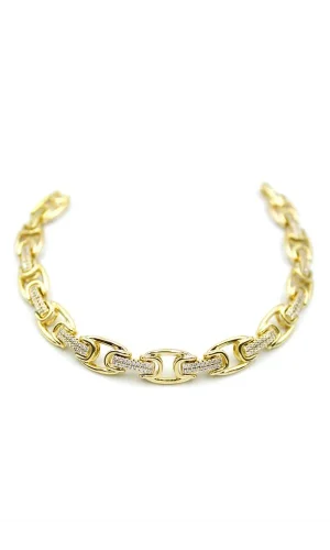 Xuping Vip Bileklik - 14K Altın