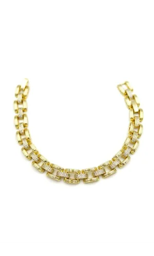 Xuping Vip Bileklik - 14K Altın