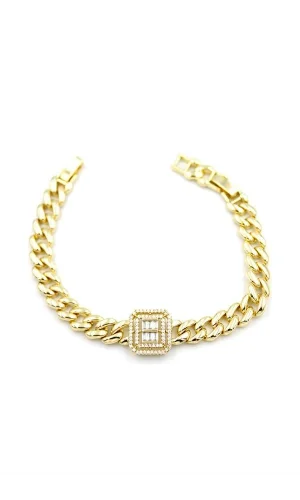 Xuping Vip Bileklik - 14K Altın