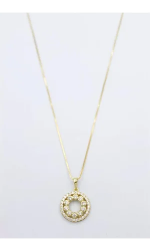 Xuping Zincir Kolye-45cm - 14K Altın