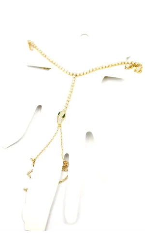 Yılan Ayak Şahmeran - Altın