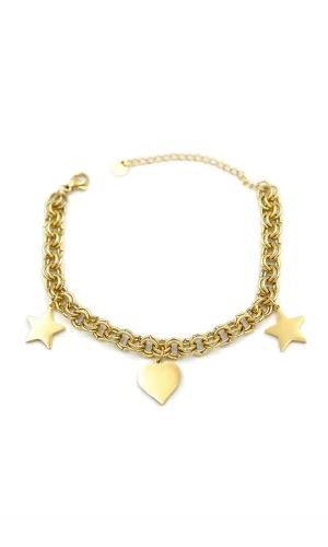 Yıldız Bileklik - Altın