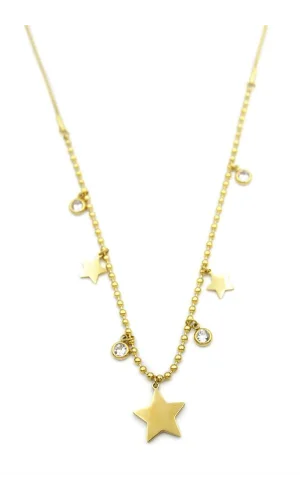 Yıldız Kolye - Altın