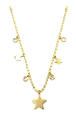 Yıldız Kolye - Altın