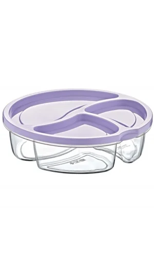 Yuvarlak Bölmeli Saklama kabı Royaleks-MP-7049