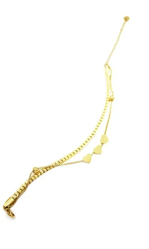 Zincir Bileklik - Altın