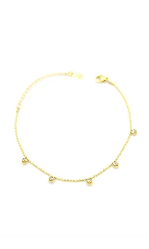 Zincir Bileklik - Altın