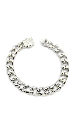 Zincir Gurmet Bileklik - Gümüş