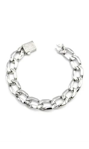 Zincir Gurmet Bileklik - Gümüş